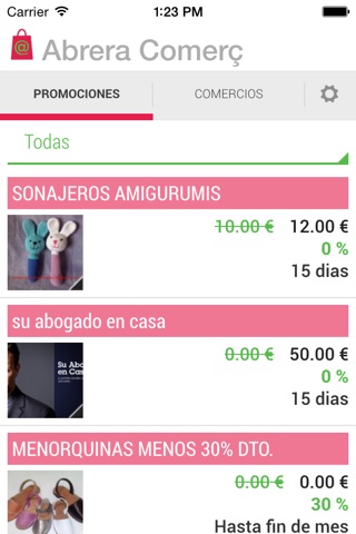 Promociones Abrera screenshot 3