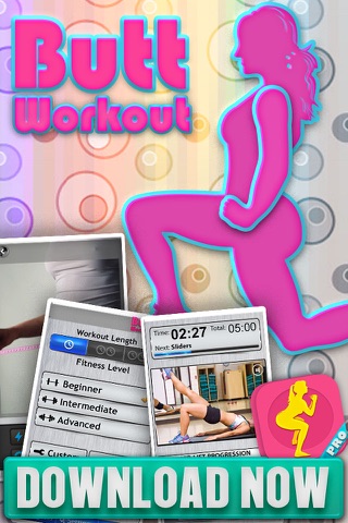 Butt Workout PRO HD - 10 Minute Butt Exercises & Aerobic Squats for Thigh & Leg screenshot 2