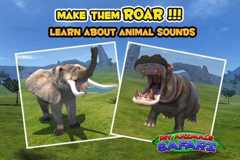 My Animals - Safari Kids Game screenshot 2