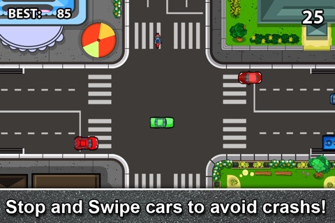 Crossroad - Control Traffic At Rush Hour - Avoid Car Crashes screenshot 2