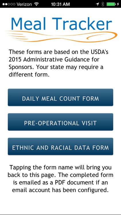 SFSP Forms