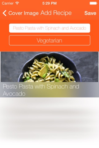 Instarecipe screenshot 2