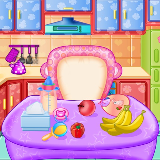 Baby Care Breakfast - Girls Games Icon