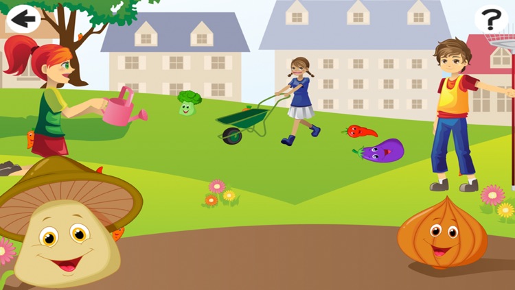 All About Vegetables a Game to Learn and Play for Children screenshot-4