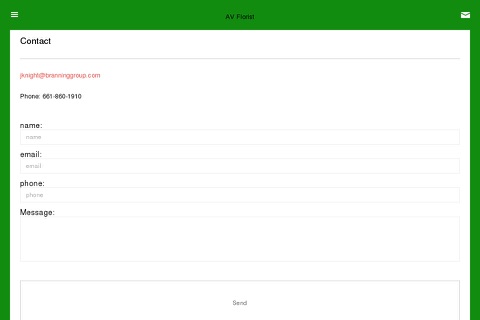 AV Florist screenshot 4