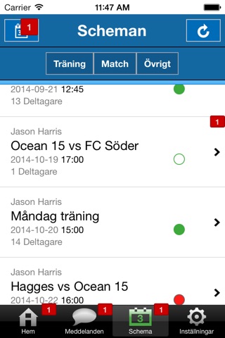 ITeamSport screenshot 3