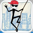 Stick-man Swing Adventure: Tight Rope And Fly