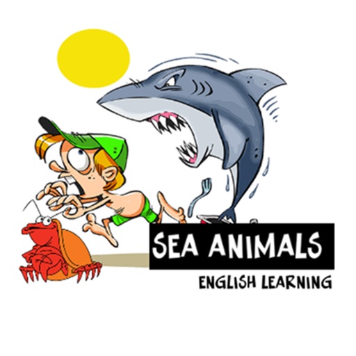 Sea animals in english language iOS App