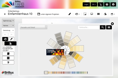 Farbdesigner screenshot 3