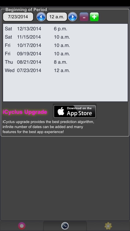 iCyclus Free - Track Your Menstrual Cycle and Fertility- Menstrual Calendar