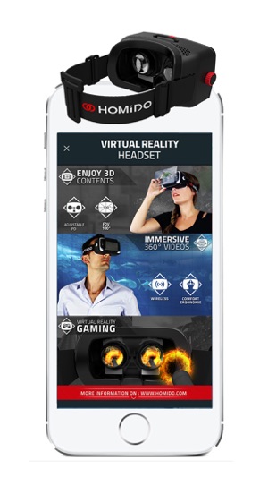 Homido 360 VR player