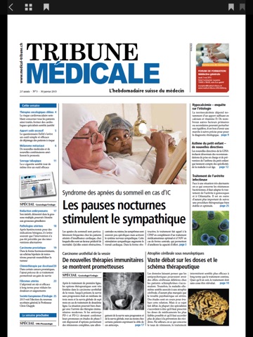 Tribune Médicale HD screenshot 2