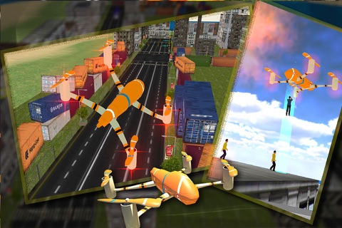 Rescue Drone Flight simulator 3D – Fly for emergency situation & secure people from fire screenshot 2