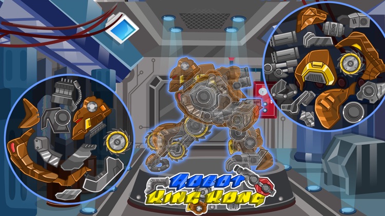 Mechanical King Kong version - Assembling Robots