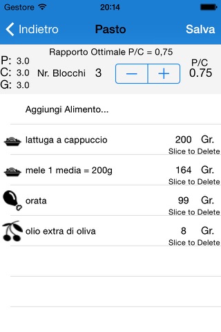 Dieta Zona Facile screenshot 2