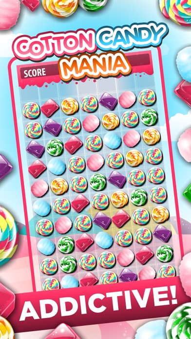 " A COTTON CANDY MANIA " - BLAST OF ZIGZAG PUZZLE GAME FOR 2DOTS AND KIDS HD FREE 1.0 IOS GAME GIẢI TRÍ " A COTTON CANDY MANIA " - BLAST OF ZIGZAG PUZZLE GAME FOR 2DOTS AND KIDS HD FREE 1.0 IOS