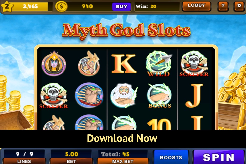 Myth God Slots - Spin to Win! screenshot 4