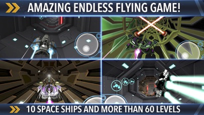 Space Race - Real Endless Racing Flying Escape Games Screenshot 1