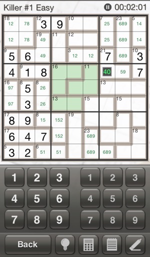 Sudoku Killer: Killer Sudoku Puzzles for Your iPhone and iPa(圖1)-速報App