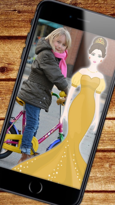 How to cancel & delete Princesses – photo stickers from iphone & ipad 1