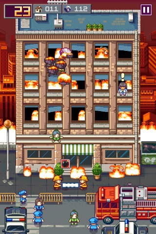 Firemen Rush - Fire Fighter Life Rescue Team! screenshot 2
