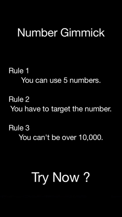 If you have free time, Let's play「NumberGimmick」. Refresh your brain.