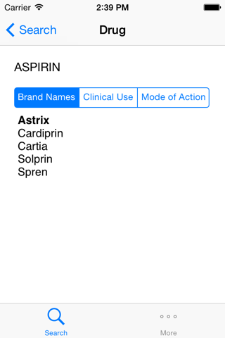 Drug Names screenshot 2