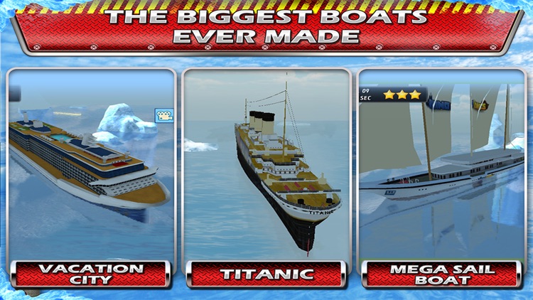 Titanic Iceberg Escape Historical Ship Parking 3D Drive Game