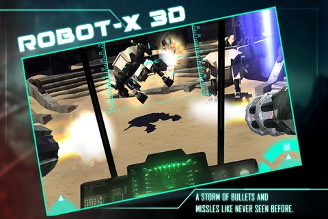 ROBOT X 3D screenshot 2