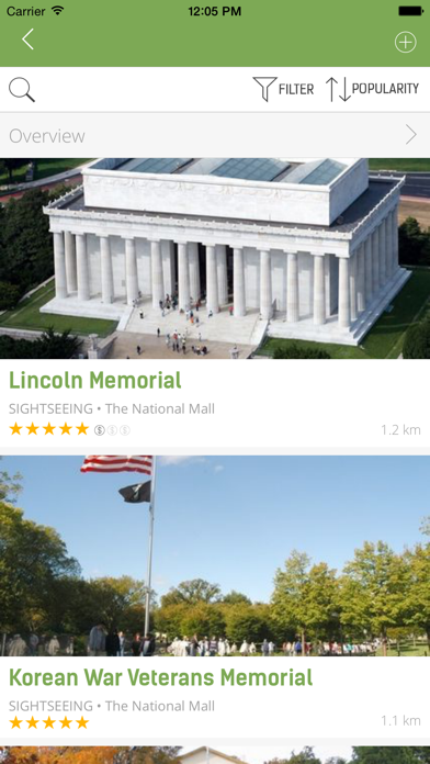 Washington DC Guide - mTrip Screenshot 4