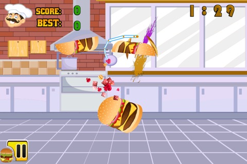 Super Burger Diner Fight Lite - Yummy Food Slash Challenge screenshot 3
