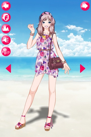 Beach Girl Make Up & Dress Up screenshot 4
