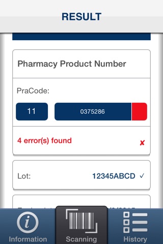REA PharmaScan screenshot 2