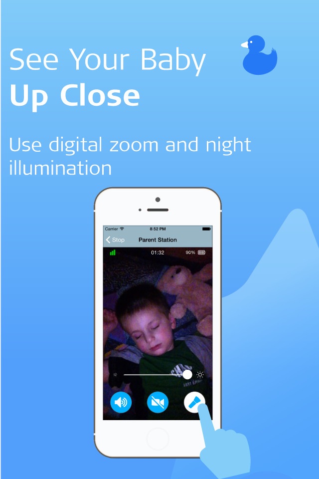 Sound Sleeper: Wi-Fi Video Baby Monitor screenshot 4