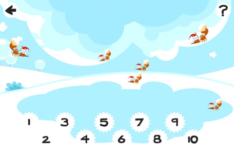 123 Crazy Count-ing Ice, Snow and Christmas Animal-s: Kids Learn-ing Game screenshot 2