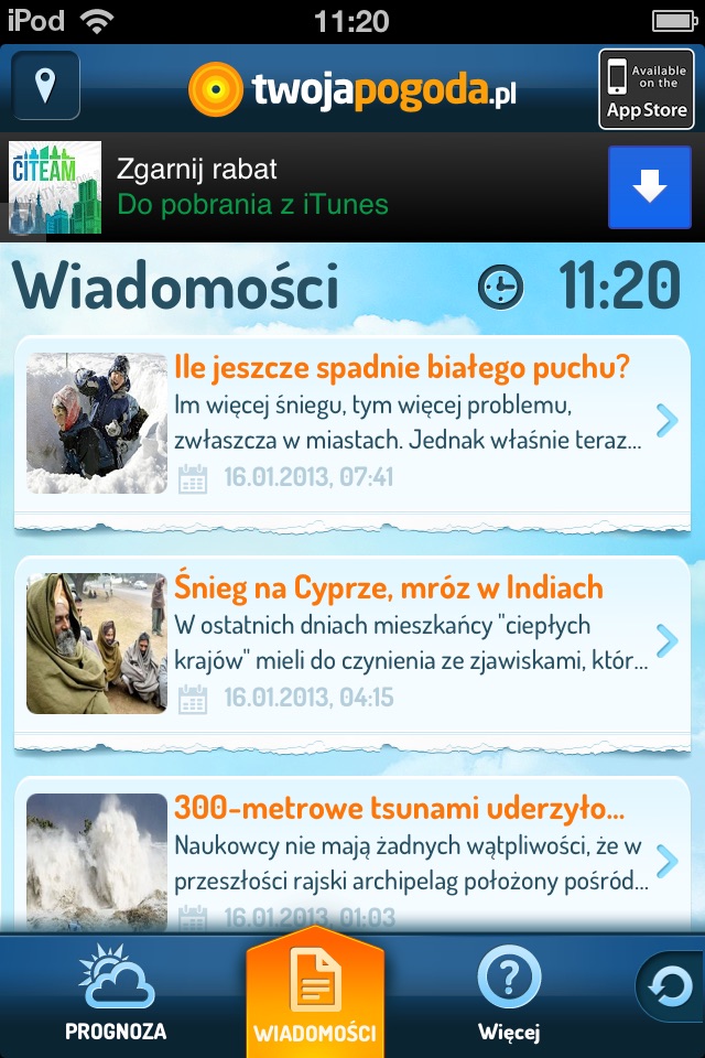 TwojaPogoda Free screenshot 3