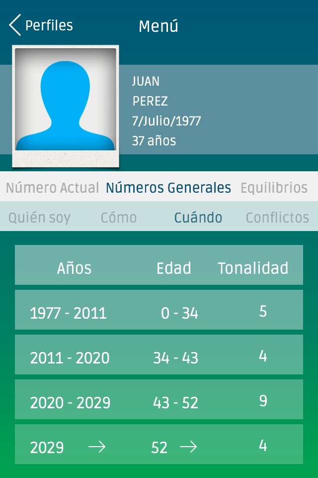 Numerología screenshot 3