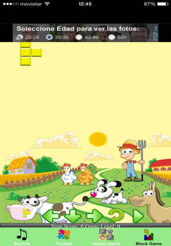 Funny Animals Games for Kids - Sounds and Puzzles for Toddlers screenshot 4