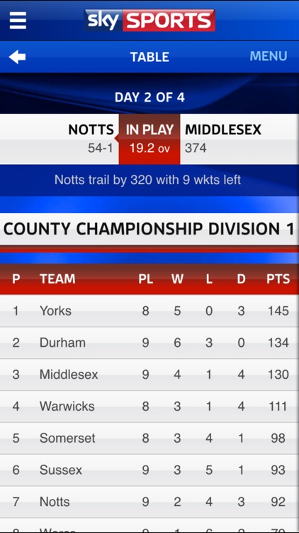 Sky Sports Live Cricket Score Centre screenshot-3