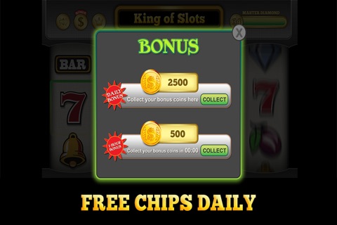 King of Slots PRO - Progressive slots, Mega bonuses, Generous payouts and offline play! screenshot 2