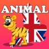 ENGLISH ANIMAL VOCABULARY AND MATCH GAME FOR KIDS