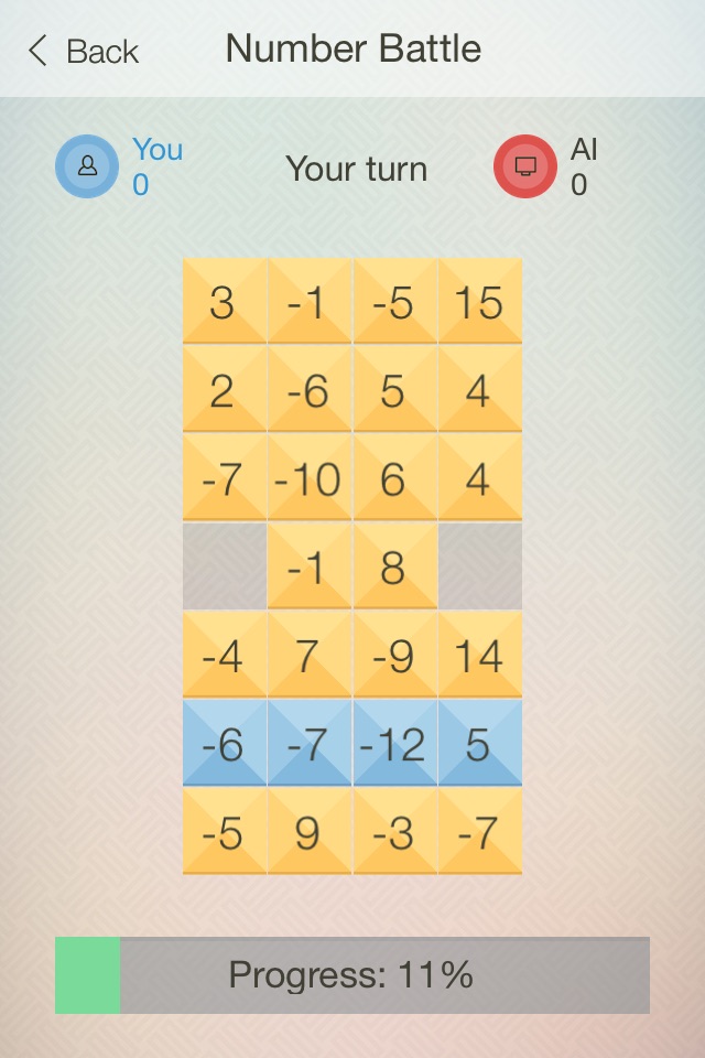 Number Battle - fun game (puzzle) with numbers. Show the erudition, play with friends screenshot 4