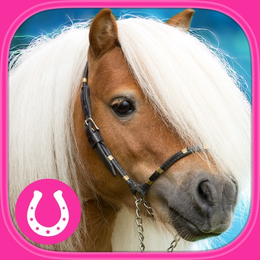 Cute Ponies Puzzles - Logic Game for Toddlers, Preschool Kids and Little Girls Icon