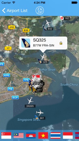 SG Changi Airport - iPlane Flight Informationのおすすめ画像3