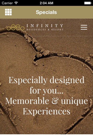 Infinity Residences & Resorts screenshot 2