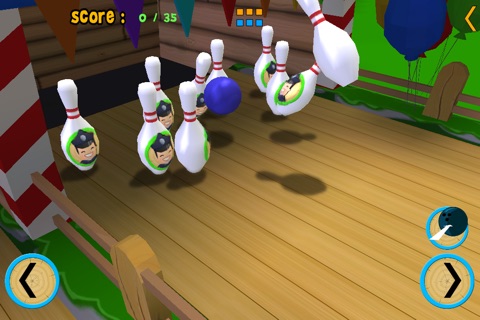 wolf bowling for kids - no ads screenshot 2