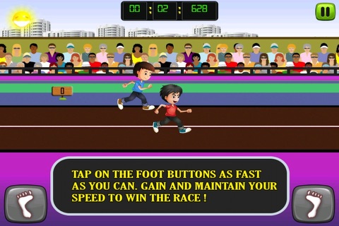 Sports Champ - 100m Finger Run ! screenshot 2