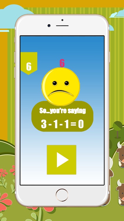 Math game education for fun boys and girls kids