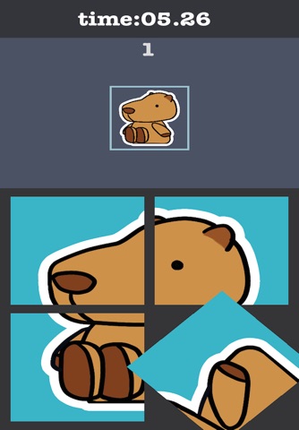 Rotate Capybara Puzzle screenshot 2