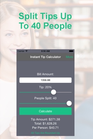 Instant Tip Calculator - Quickly Generate Gratuity screenshot 4